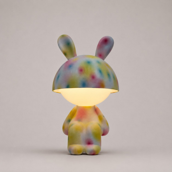 Большой ночной светильник Quiet Girl Bunny