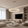 LED-люстра ATERA с кристаллическим эффектом