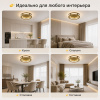 Современная потолочная люстра ATERA с кристаллами