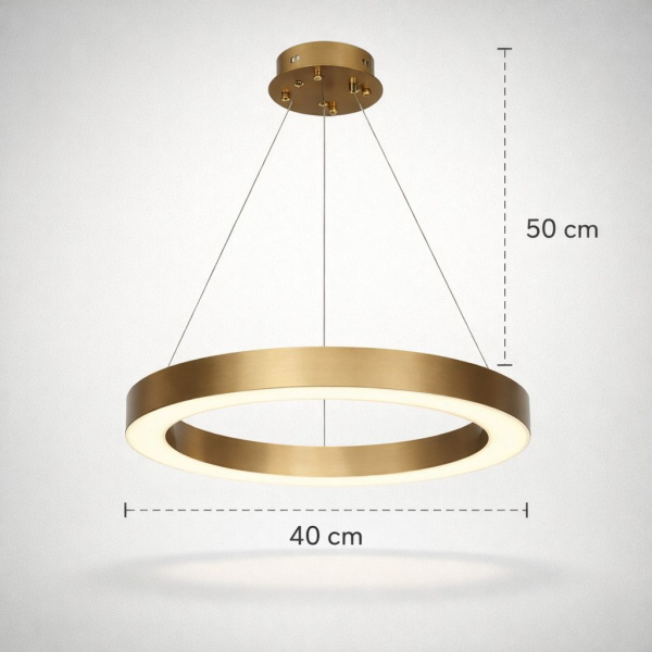 Элегантная подвесная люстра ATERA, LED, 170-260 В