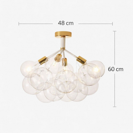 Элегантная потолочная люстра ATERA, E27, 170-260 В