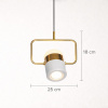 Подвесной белый светильник ATERA,LED,170-260 В