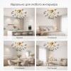 Люстра ATERA с прозрачными плафонами