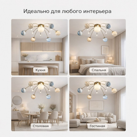 Стильная люстра Планеты ATERA