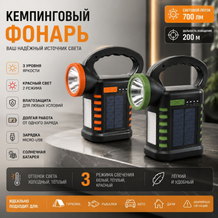 Ручной Led фонарь