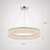 LED-люстра ATERA с кристаллическим эффектом