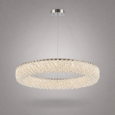 LED-люстра ATERA с кристаллическим эффектом
