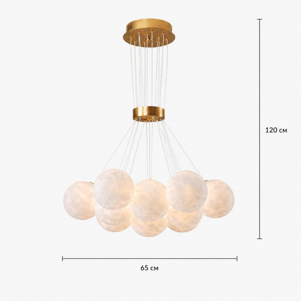 Подвесная люстра LED Парящие шары ATERA